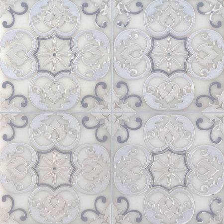 Msi Tetris Florita Blanco SAMPLE Polished Marble Wall Tile ZOR-NS-0075-SAM
